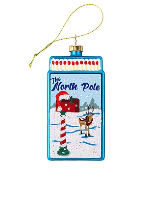 North Pole Matchbook Ornament Furbish Studio