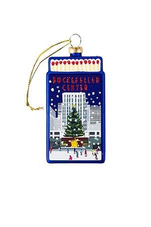 Rockefeller Center Matchbook Ornament Furbish Studio