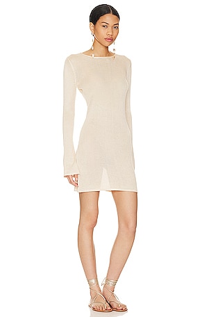 Flook The Label Elysia Mini Dress in Cream