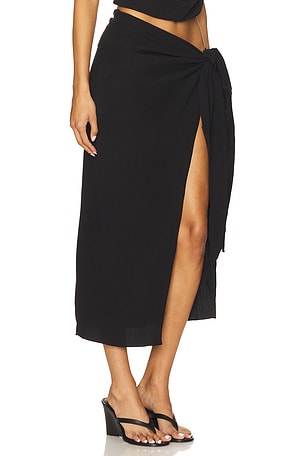 Flook The Label Zelia Skirt in Black. Size S. Also