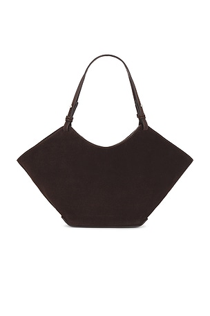 Flattered Dilba Mini Tote Bag in Chocolate