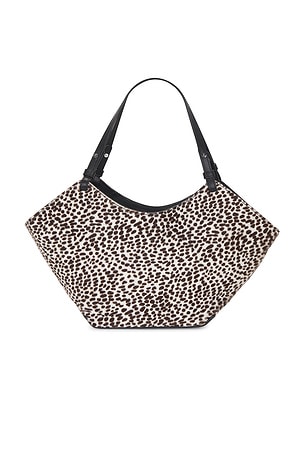 Flattered Dilba Mini Tote Bag in Chocolate