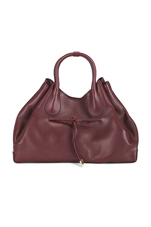 Flattered Maris Tote Bag in Burgundy