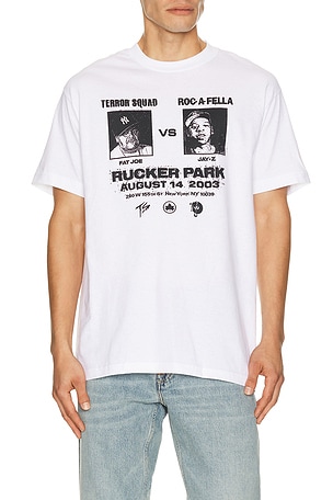 TS vs ROC-A-FELLA at Rucker Park Tee Full Court Press