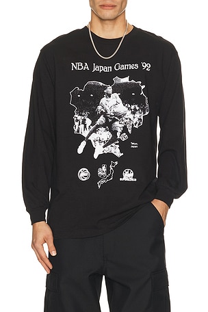 NBA Japan Games '92 Long Sleeve Tee Full Court Press