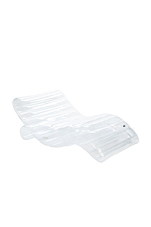 Clear Chaise Lounger Floatie FUNBOY