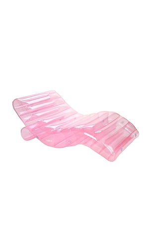 Clear Pink Chaise Lounger FUNBOY