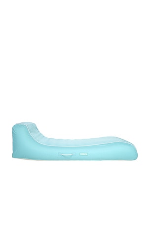 Baby Blue Fabric Sunbed Pool Float FUNBOY