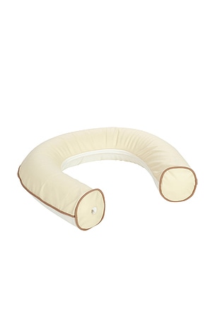 Cream Fabric Noodle Pool Float FUNBOY