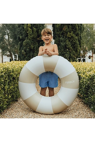 FUNBOY Kids Vintage Tube Float in Tan