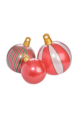 3 Pack Classic Light-up Inflatable Ornament Set FUNBOY