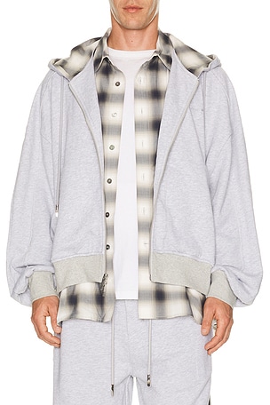 2 in 1 Zip Hoodie Feng Chen Wang