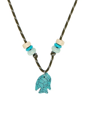 Flòwze Flówze x Collanine Colorate Necklace in Army