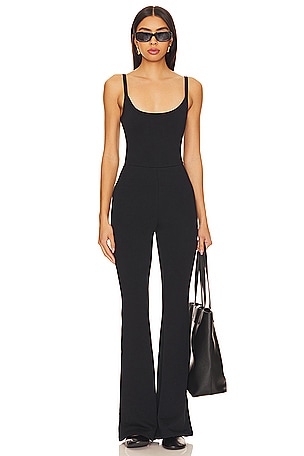 Compression Terry Scoop Jumpsuit Good American