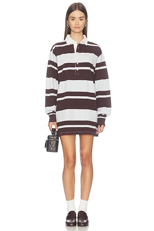 The Knit Rugby Mini Dress Good American