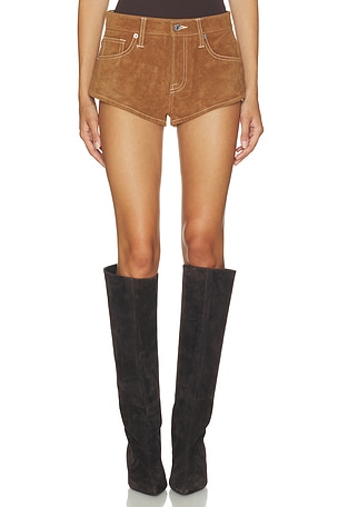 The Better Than Suede Micro Short Good American