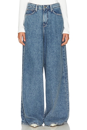 Paneled Wide Leg Good American