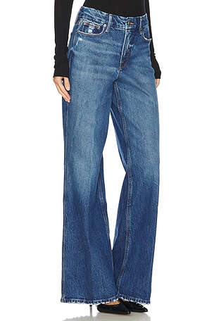 Good American Good Skate in Denim-Medium