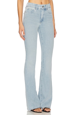 Good American Good Petite Flare in Blue
