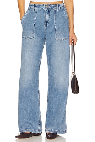 Lite Linen Denim Pants Good American