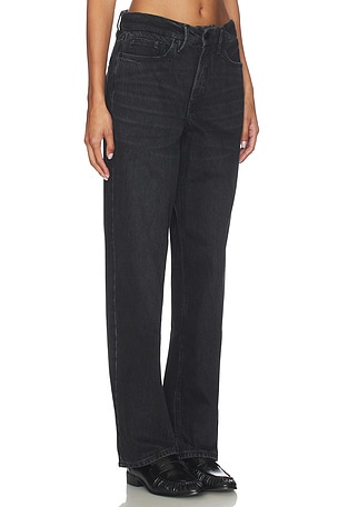 Good American Good Petite 90s Relaxed Jeans in Black. Size 8P. Also