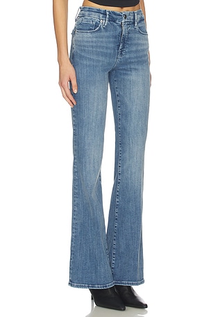 Good American Good Legs Flare Jeans in Blue