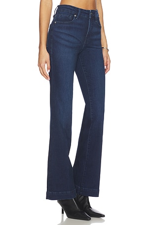 Good American Compression Good Classic Bootcut Jeans in Navy