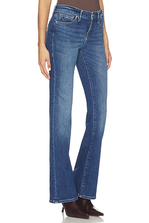 Good American Good Low Rise Boot Jeans in Blue