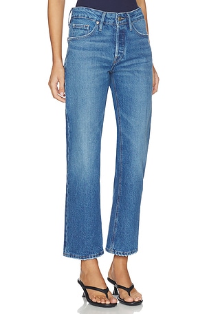Good American Good Vintage Ankle Jeans in Blue