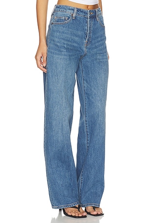 Good American Vintage High Wide Jeans in Blue