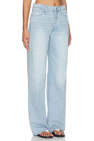 Good American Weightless High Wide Jeans in Blue
