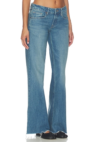 Good American Vintage Low Loose Jean in Blue