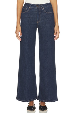 High Palazzo Ankle Jeans Good American