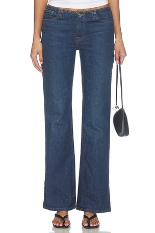 Ghost Waist Low Rise Bootcut Jeans Good American