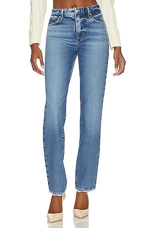 Good Icon Natural Fray Hem Good American