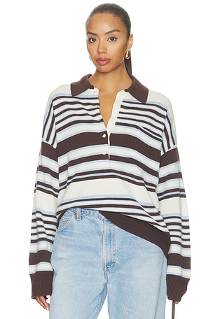 The Oversized Rugby Sweater Good American