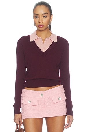 The Two in One Sweater Good American