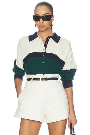 The Oversized Rugby Sweater Good American