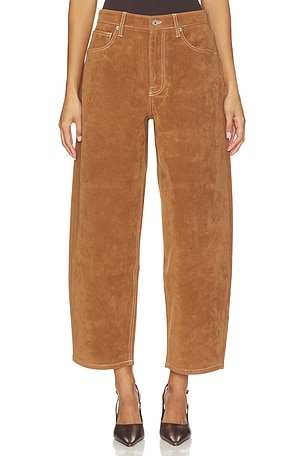 Better Than Suede Vintage Barrel Ankle Pant Good American