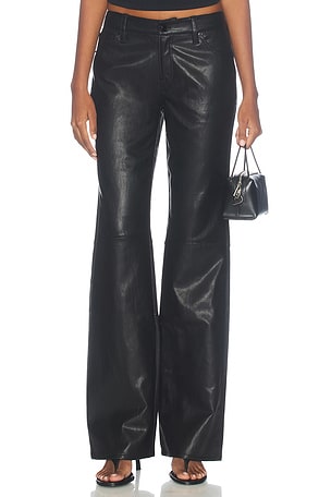 Better Than Leather Low Rise Bootcut Pant Good American