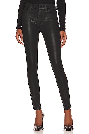 Spanx Women's Ankle Leather-like Skinny Pants Black – The Blue