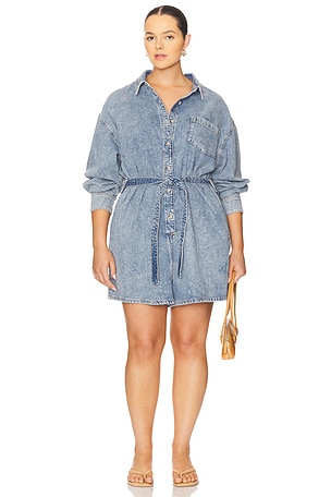 Good American Denim Romper in Blue