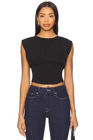 Sleeveless Corset Top Good American