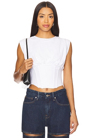 Sleeveless Corset Top Good American