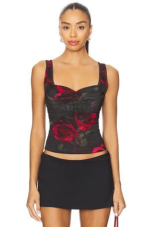 Mesh Bustier Good American