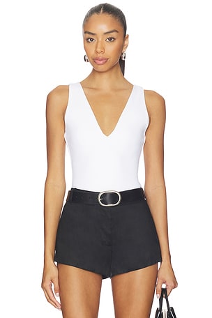 Sculpting Deep V Bodysuit Good American