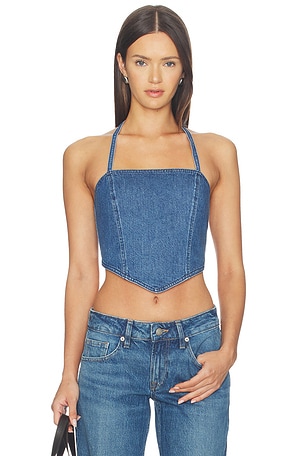 Denim Recess Top Good American