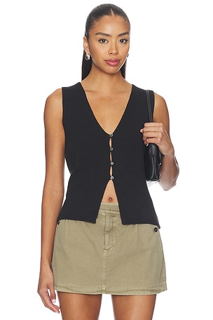 The Knit Vest Top Good American