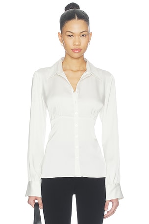 The Satin Femme Shirt Good American
