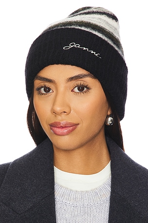 Soft Wool Beanie Ganni